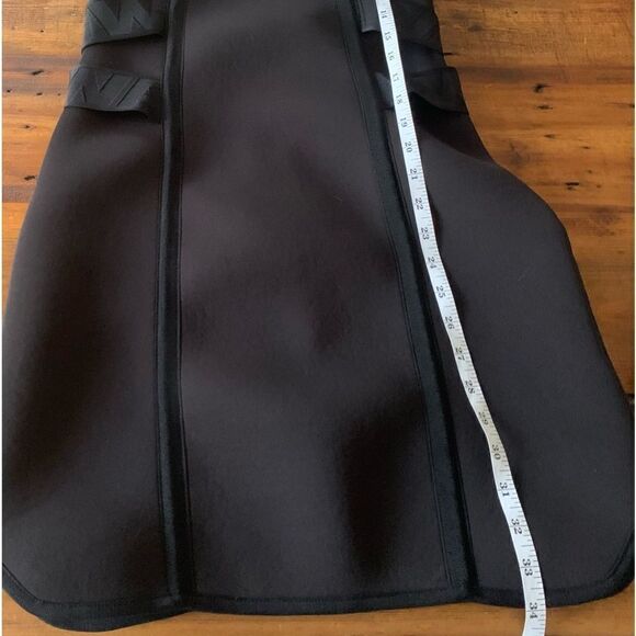 Alexander Wang H&M Black Neoprene Scuba Dress Sz 6 - Picture 9 of 13